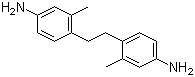 structure of CAS# 54628-21-6, 1,2-Bis(4-amino-2-methylphenyl)ethane