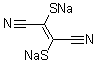 structure of CAS# 5466-54-6, (Z)-2,3-二巯基-2-丁烯二腈二钠盐