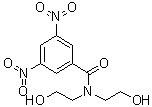 CAS 登录号：5467-18-5, N,N-二(2-羟基乙基)-3,5-二硝基苯甲酰胺