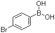 structure of CAS# 5467-74-3, 4-溴苯硼酸