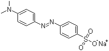 structure of CAS# 547-58-0, 甲基橙