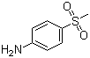 CAS # 5470-49-5, 4-Methylsulfonylaniline, 4-Mesylaniline, 4-Methylsulfonylbenzeneamine