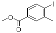 structure of CAS# 5471-81-8, 4-碘-3-甲基苯甲酸甲酯