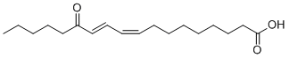 structure of CAS# 54739-30-9, 13-keto-9Z,11E-octadecadienoic acid