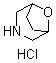 structure of CAS# 54745-74-3, 8-Oxa-3-azabicyclo[3.2.1]octane hydrochloride