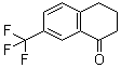 structure of CAS# 54752-50-0, 7-(Trifluoromethyl)-1-tetralone