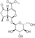 structure of CAS# 548-37-8, 马鞭草苷