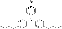 structure of CAS# 548792-42-3, 4-溴-N,N-双(4-丁基苯基)苯胺