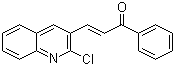 structure of CAS# 5498-83-9, 3-(2-Chloroquinolin-3-yl)-1-phenylprop-2-en-1-one