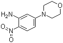 structure of CAS# 54998-00-4, 4-(3-氨基-4-硝基苯基)吗啉