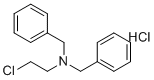 structure of CAS# 55-43-6, N-(2-氯乙基)二苄胺盐酸盐