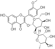 structure of CAS# 55033-90-4, 异鼠李素-3-O-新橙皮糖苷