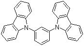 structure of CAS# 550378-78-4, 9,9'-(1,3-Phenylene)bis-9H-carbazole