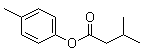 structure of CAS# 55066-56-3, 3-Methylbutanoic acid 4-methylphenyl ester