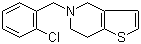 structure of CAS# 55142-85-3, Ticlopidine