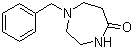 structure of CAS# 55186-89-5, 1-Benzyl-1,4-diazepan-5-one