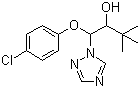 structure of CAS# 55219-65-3, 三唑醇