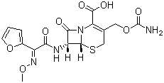structure of CAS# 55268-75-2, Cefuroxime