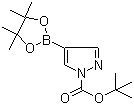 structure of CAS# 552846-17-0, 1-Boc-吡唑-4-硼酸频哪醇酯