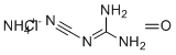 CAS # 55295-98-2, Cyano-guanidine polymer with ammonium chloride and formaldehyde, Azanium 2-cyanoguanidine formaldehyde chloride