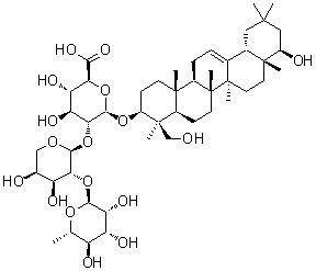 CAS 登录号：55319-36-3, 大豆皂甙 B-II