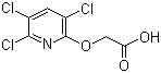 structure of CAS# 55335-06-3, Triclopyr