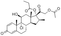structure of CAS# 5534-08-7, Beclometasone Dipropionate EP Impurity B