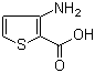 structure of CAS# 55341-87-2, 3-Aminothiophene-2-carboxylic acid