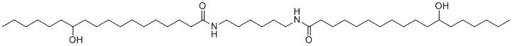 structure of CAS# 55349-01-4, 六亚甲基双-羟基硬脂酰胺