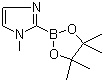 structure of CAS# 553651-31-3, 1-甲基-1H-咪唑-2-硼酸频哪醇酯