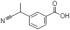 structure of CAS# 5537-71-3, m-(1-Cyanoethyl)benzoic acid