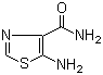 structure of CAS# 5539-46-8, 5-氨基-4-噻唑甲酰胺
