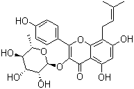 structure of CAS# 55395-07-8, 宝藿苷 II