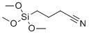 structure of CAS# 55453-24-2, 4-(Trimethoxysilyl)butyronitrile