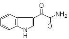 structure of CAS# 5548-10-7, alpha-氧代-1H-吲哚-3-乙酰胺