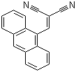 structure of CAS# 55490-87-4, (9-蒽亚甲基)丙二腈
