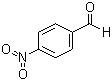 structure of CAS# 555-16-8, 4-Nitrobenzaldehyde