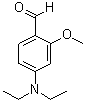 structure of CAS# 55586-68-0, 4-(二乙基氨基)-2-甲氧基苯甲醛