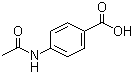 structure of CAS# 556-08-1, 对乙酰氨基苯甲酸