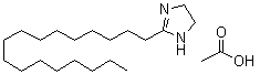 structure of CAS# 556-22-9, Glyodin acetate
