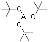 structure of CAS# 556-91-2, Tris(2-methyl-2-propanolato)aluminum
