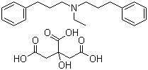 structure of CAS# 5560-59-8, 枸橼酸阿尔维林