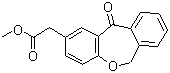 CAS 登录号：55689-64-0, 6,11-二氢-11-氧代二苯并[b,e]氧杂卓-2-乙酸甲酯