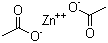 structure of CAS# 557-34-6, Zinc acetate
