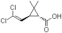 CAS # 55701-05-8, Permethric acid, 3-(2,2-Dichloroethenyl)-2,2-dimethylcyclopropanecarboxylic acid, trans-DCVA