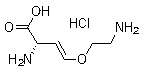 structure of CAS# 55720-26-8, (S)-反式-2-氨基-4-(2-氨基乙氧基)-3-丁烯酸盐酸盐