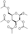 structure of CAS# 55722-48-0, 甲基 2,3,4,6-O-四乙酰基-beta-D-硫代吡喃半乳糖苷
