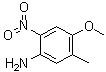 structure of CAS# 55730-09-1, 4-甲氧基-5-甲基-2-硝基苯胺