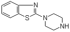 structure of CAS# 55745-83-0, 2-(Piperazin-1-yl)benzothiazole