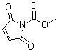 structure of CAS# 55750-48-6, N-(甲氧羰基)马来酰亚胺